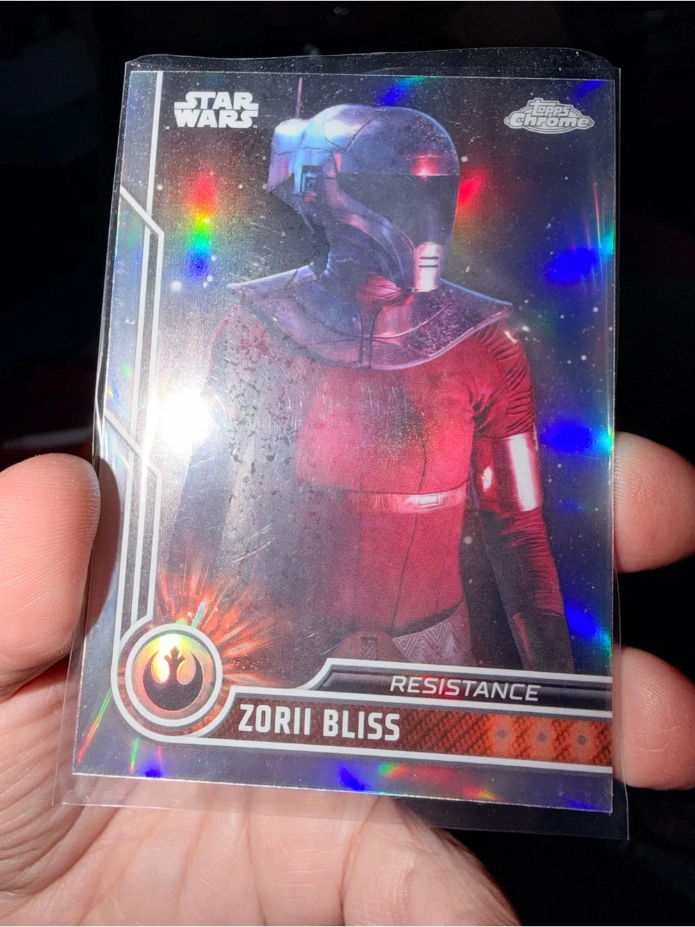 Star Wars Zorii Bliss Trading Card - Red Holo